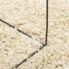 vidaXL Teppich Shaggy Hochflor Modern Golden &Oslash; 160 cm