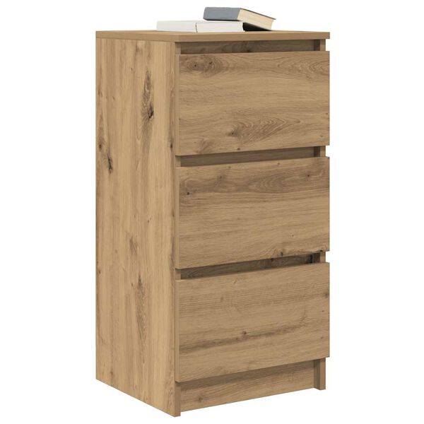 vidaXL Sideboard Artisan-Eiche 37,5x35x76 cm Holzwerkstoff