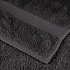 vidaXL Premium-Wascht&uuml;cher SOLUND 50 Stk. Anthrazit 30x30 cm 600 g/m&sup2;