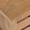 vidaXL TV-Schrank 115x30x40 cm Massivholz Teak