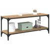 vidaXL TV-Schr&auml;nk Artisan-Eiche 100x33x41cm Verbundholz und Eisen