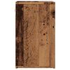 vidaXL Schuhschr&auml;nke 2 Stk. Altholz-Optik 52x30x50 cm