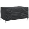 vidaXL M&ouml;belbezug Uni Schwarz 160 x 100 x 70 cm 210D