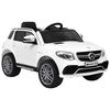 vidaXL Aufsitzauto Mercedes Benz GLE63S Kunststoff Wei&szlig;