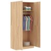 vidaXL Kleiderschrank Sonoma-Eiche 90x52x200 cm Holzwerkstoff
