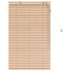 vidaXL Venezianische Jalousie Eichenoptik 85 x 130 cm 35 mm