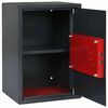 vidaXL Safe Box mit Schloss Dunkelgrau 35 x 31 x 50 cm Stahl