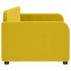 vidaXL Tagesbett Gelb 80x200 cm Samt