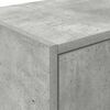 vidaXL Garagenschr&auml;nke 2 Stk. Betongrau Holzwerkstoff