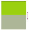 vidaXL Verdunkelungsrollo Gr&uuml;n 120x130cm Stoffbreite 116,6cm Polyester