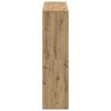 vidaXL B&uuml;cherregal Artisan-Eiche 100x33x125,5 cm Holzwerkstoff