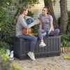 Keter Gartentruhe Kentwood 350 L Anthrazit