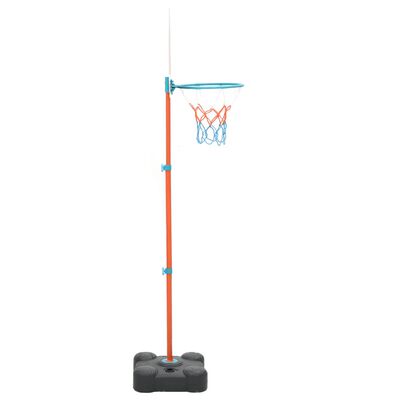 vidaXL Tragbares Basketball Spiel-Set Verstellbar 109-141 cm