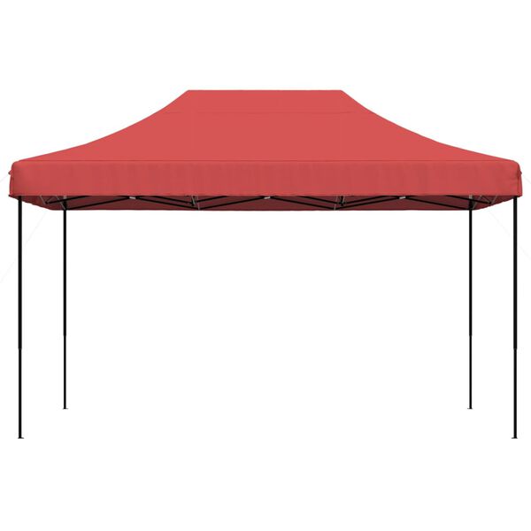 vidaXL Partyzelt Faltbar Pop-Up Burgunderrot 440x292x315 cm