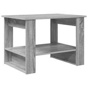 vidaXL Couchtisch Sonoma-Grau 72 x 50 x 50 cm Holzwerkstoff