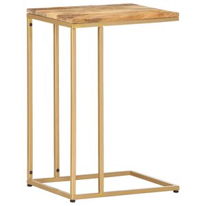 vidaXL Beistelltisch 35x45x65 cm Massivholz Mango