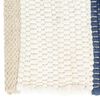 vidaXL Tischsets 6 Stk. Chindi Gestreift Blau und Wei&szlig; 30x45 cm