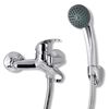 vidaXL Bad Dusche Mischbatterie Set Chrom
