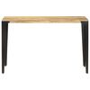 vidaXL Esstisch 120 &times; 60 &times; 76 cm Massivholz Mango