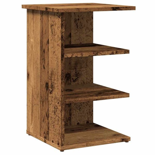 vidaXL Sideboard Altholz-Optik 35x35x55 cm Holzwerkstoff