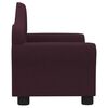 vidaXL Kindersofa Lila Stoff