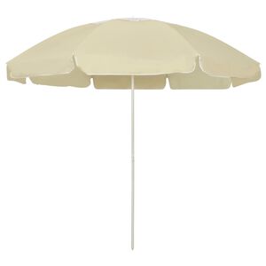 vidaXL Strandschirm Sandgelb 240 cm