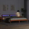 vidaXL Bettrahmen Wachsbraun 180 x 200 cm Massives Kiefernholz