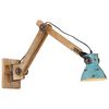 vidaXL Wandleuchte 25 W Blau 96x15x20 cm E27
