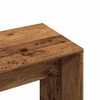 vidaXL Schminkhocker Altholz-Optik 70x35x45 cm Holzwerkstoff