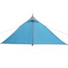 vidaXL Tipi-H&auml;ngezelt 1 Person Blau Wasserdicht