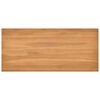 vidaXL Schreibtisch 100x45x75 cm Massivholz Teak
