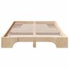 vidaXL Bettrahmen Natur 140 x 190 cm Massives Kiefernholz