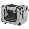 @Pet Haustier-Transporttasche Nylon 90x61x65 cm Grau 11074