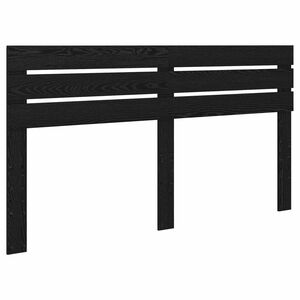 vidaXL Kopfteil Schwarz Eichen-Optik 200 cm Holzwerkstoff