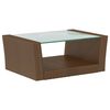 vidaXL 16-tlg. Garten-Lounge-Set mit Kissen Poly-Rattan Braun