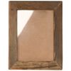 vidaXL Bilderrahmen 2 Stk. 34x40 cm Massives Altholz und Glas