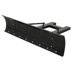 vidaXL Schneeschild f&uuml;r Gabelstapler 150x38 cm Schwarz