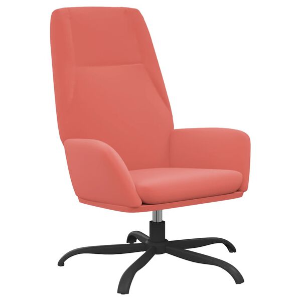 vidaXL Relaxsessel Rosa Samt