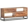 vidaXL TV-Schrank 120x30x50 cm Raues Akazienholz