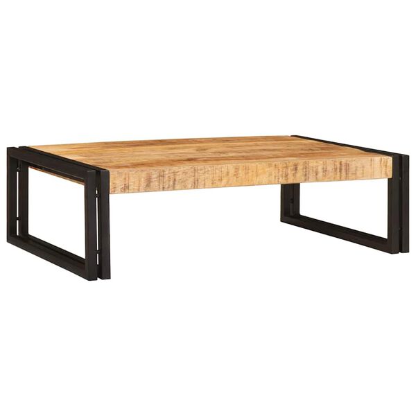 vidaXL Badregal Braun 80 x 50 x 23 cm Massives rohes Mangoholz