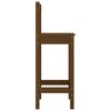 vidaXL 5-tlg. Bar-Set Honigbraun Massivholz Kiefer