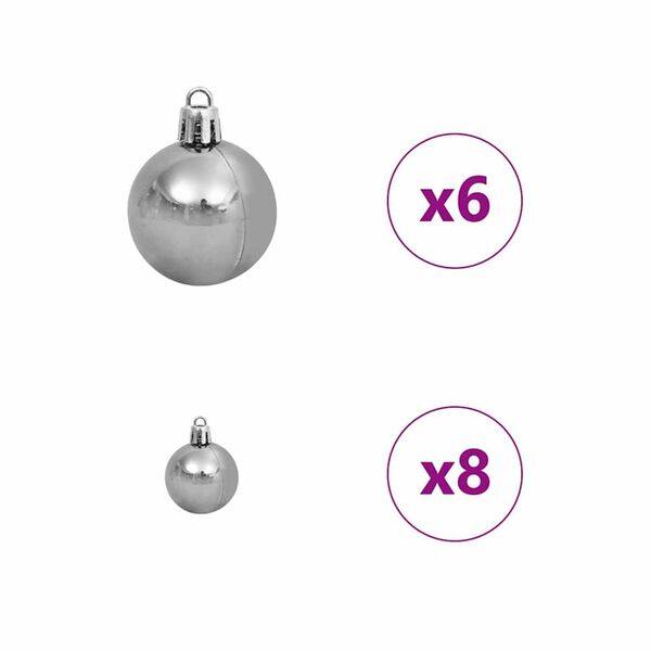 vidaXL K&uuml;nstlicher Weihnachtsbaum Gr&uuml;n 150 cm PVC, Plastik und Stahl