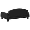 vidaXL Hundebett Schwarz 70x45x30 cm Kunstleder
