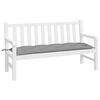 vidaXL Gartenbank-Auflage Grau 150x50x7 cm Oxford-Gewebe