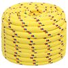 vidaXL Mehrzweck-Allzweckseil 20 mm 100 m Gelb PP