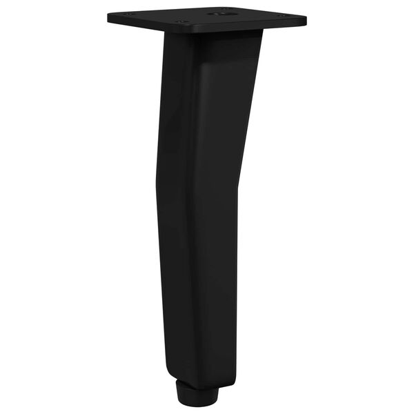 vidaXL Standf&uuml;&szlig;e 2 pcs Schwarz 40 x 40 x 100 mm Eisen