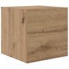 vidaXL TV-Schrankset Wandmontiert 7 pcs Artisan-Eiche Holzwerkstoff