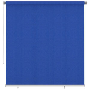 vidaXL Au&szlig;enrollo 225 (B)x230 (H) cm Blau HDPE
