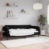 vidaXL Tagesbett Schwarz 80x200 cm Samt