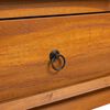 vidaXL TV-Schrank 110x35x40 cm Teak Massivholz